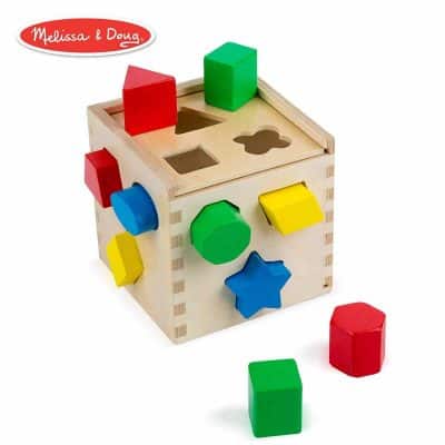 Melissa & Doug Shape Sorting Cube