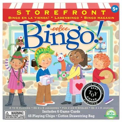 eeBoo Storefront Bingo Game