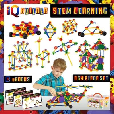 IQ BUILDER STEM Learning Construction Engineering-Building Toy