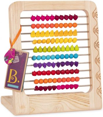 B. toys Two-ty Fruity Wooden Abacus