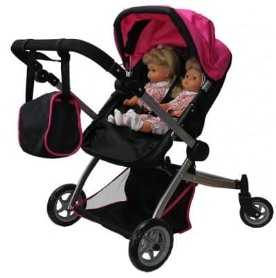 Mommy & Me Babyboo Deluxe Twin Doll Stroller