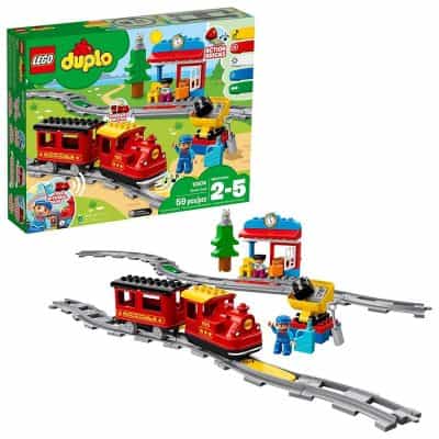 LEGO DUPLO Steam Train 10874 Remote-Control Building Blocks Set