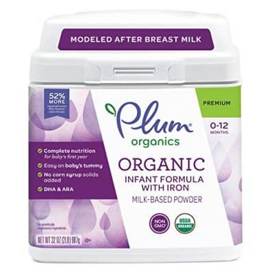 Plum Organics Grow Well Organic Infant Formula