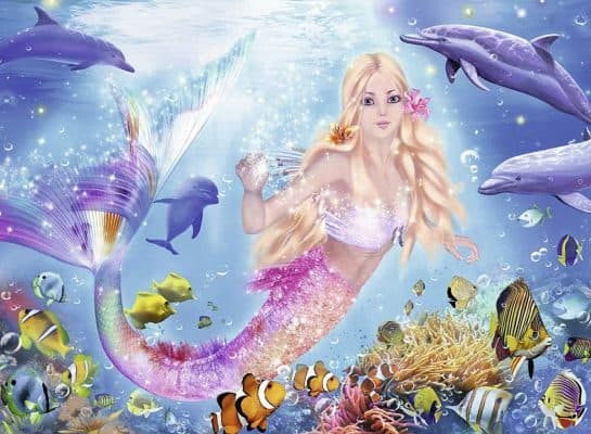 Ravensburger Mermaid and Dolphins