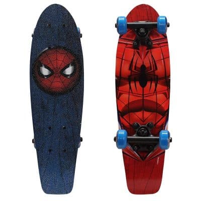 PlayWheels Ultimate Spider-Man 21-Inch Wood Cruiser Skateboard