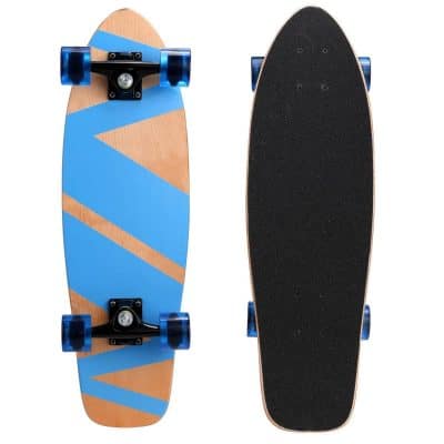 Ancheer 27” Cruiser Skateboard Complete 9 Layer Canadian Maple