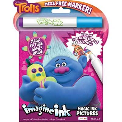 Bendon 68707 Trolls Imagine Ink Magic Picture Coloring Book