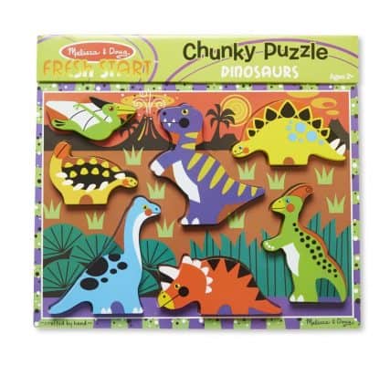 Melissa & Doug Dinosaur Chunky Puzzle