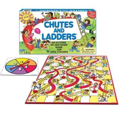 Hasbro Gaming: Chutes And Ladders Board Game