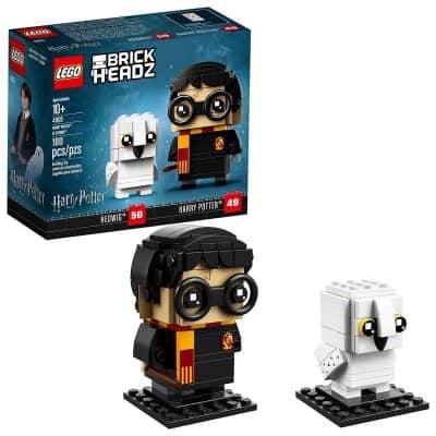 LEGO BrickHead Harry Potter and Hedwig Building Kit