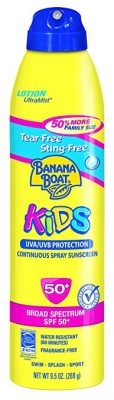 Banana Boat Sunscreen Ultra Mist Kids Sunscreen Lotion SPF50