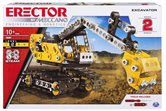 Erector Excavator by Meccano