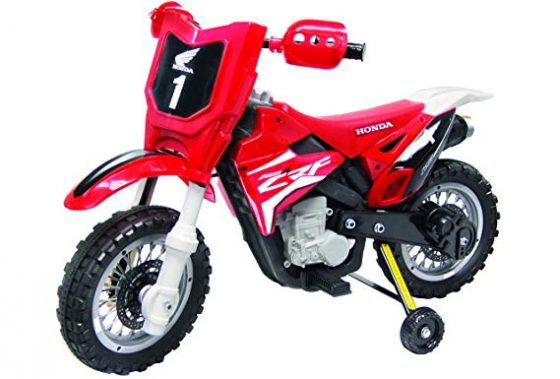 Best Ride On Cars 185 Honda CRF250R Dirt Bike, 6V, Red