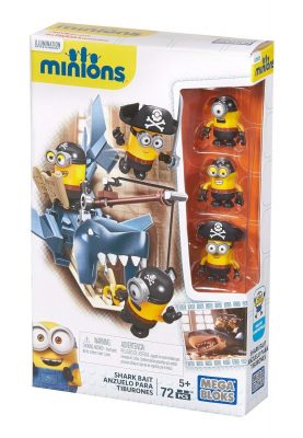 Mega Construx Minions Shark Bait Figure Pack