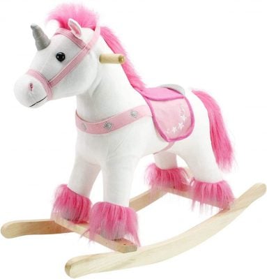 Animal Adventure Unicorn Plush Rocker