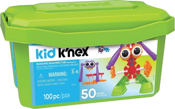 Kid K’NEX – Budding Builders Building Set – 100 Pieces