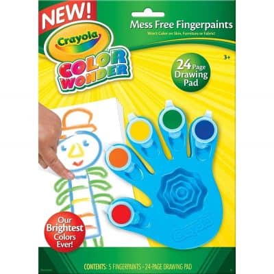 Crayola Color Wonder Mess Free Fingerpaints and Paper