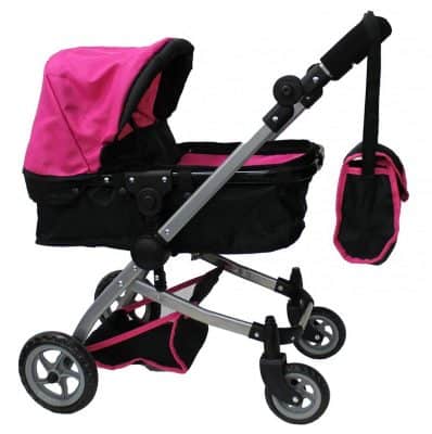 Mommy & Me Babyboo Deluxe Doll Pram