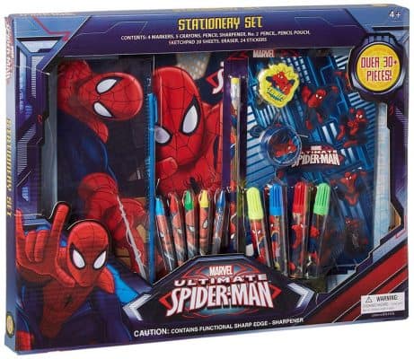 UPD Marvel the Amazing Spiderman 30 Piece Stationery Set- School Supplies