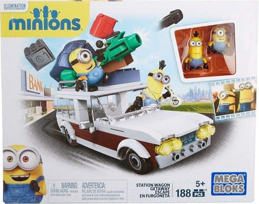 1Mega Bloks Minions Stations Wagon Getaway