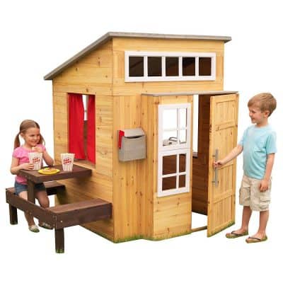 KidKraft Modern Outdoor Wooden Playhouse