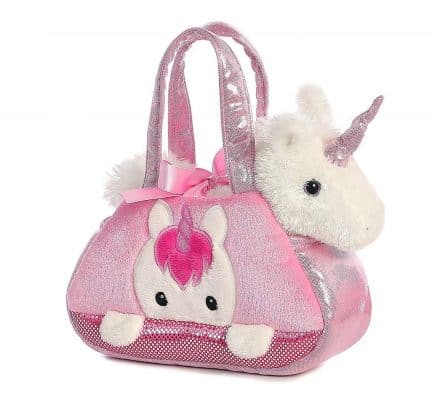 Aurora World Fancy Pals Pet Carrier, Peek-A-Boo Unicorn