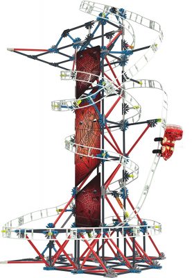 K’NEX Thrill Rides – Web Weaver Roller Coaster Building Set