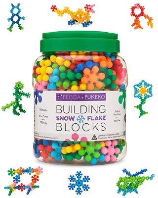 Feijoa + Pukeko Building Blocks Set for Preschool