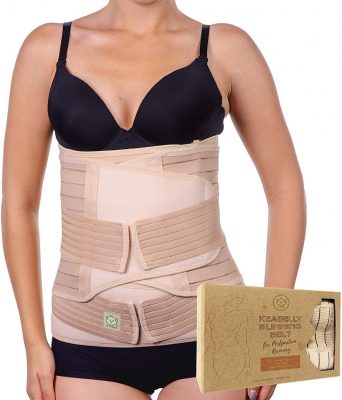 Keababies 3-in-1 Postpartum Belly Support Recovery Wrap