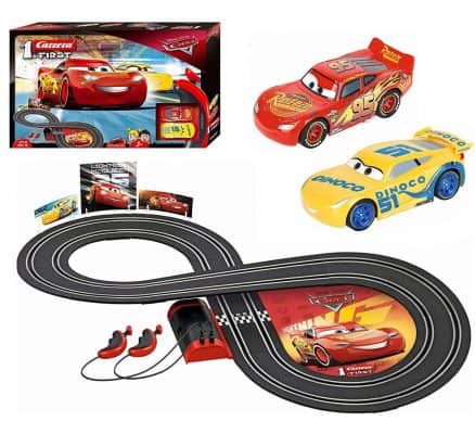 Carrera First Disney/Pixar Cars 3 - Slot Car Race Track