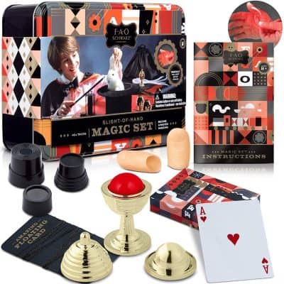 FAO Schwarz 8-Piece Toy Magic Trick Set for Kids