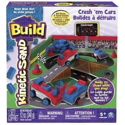 Kinetic Sand Build, Crash ‘em Cars