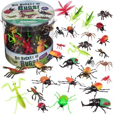 SCS Direct Bug Action Figure – 30 Giant Insects Playset