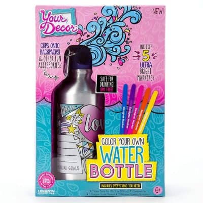 Water Bottle Coloring Craft Kit