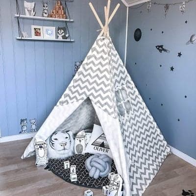 Tiny Land Teepee Tent Children Play Tent