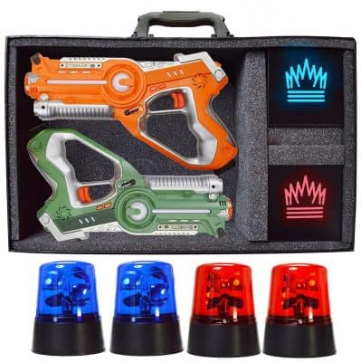 DYNASTY Toys Capture The Flag 2 Player Laser Tag Set