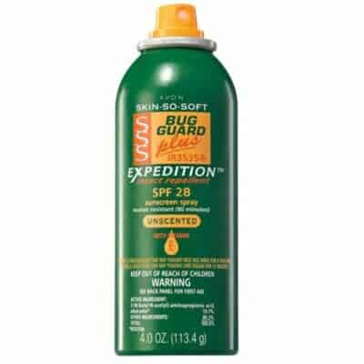 Avon Skin So Soft Plus IR3535 Expedition Unscented Bug Spray