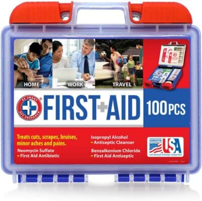 Be Smart Get Prepared 100-Piece First Aid Kit