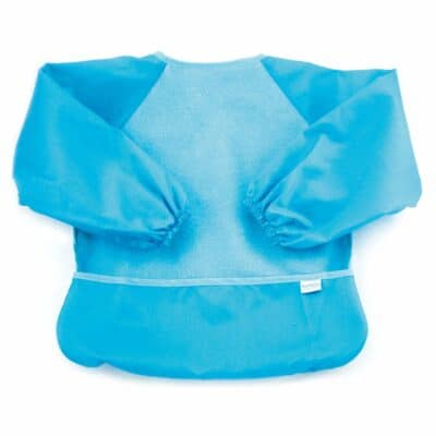 Bumkins Fleece-Front Sleeved Bib