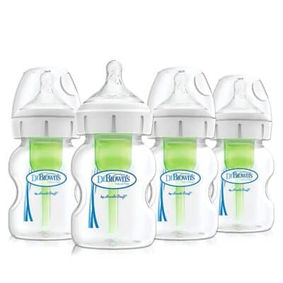 Dr. Brown’s Options+ Wide-Neck Baby Bottle