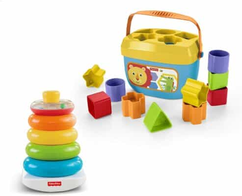 Fisher-Price Rock-A-Stack and First Blocks Bundle