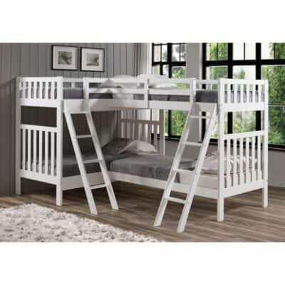 Harriet Bee Reasor L-Shaped Bunk Bed