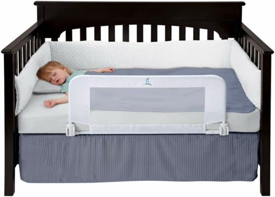 Hiccapop Convertible Crib Bed Rail Guard