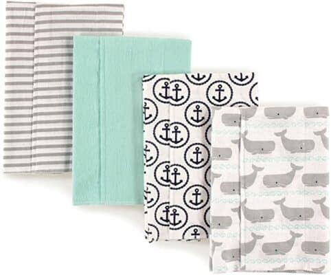 Hudson Baby Unisex Baby Burp Cloths