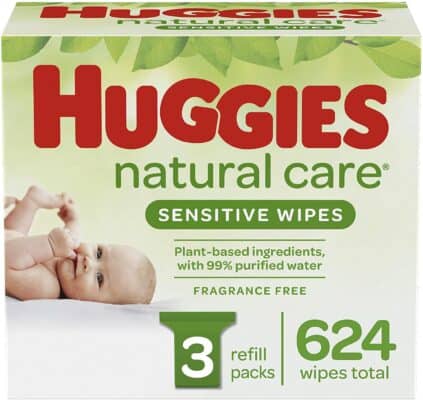 Huggies Natural Care Sensitive Baby Wipes