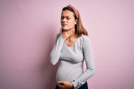 Sore Throat While Pregnant: No Cause for Alarm