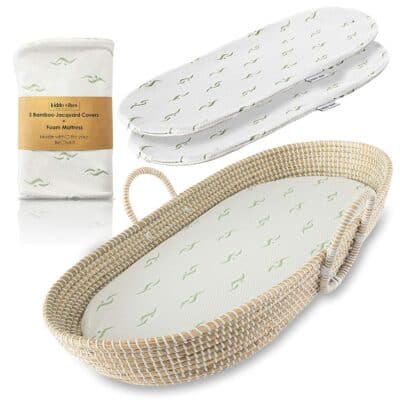 Kiddo Vibes Baby Changing Basket Set