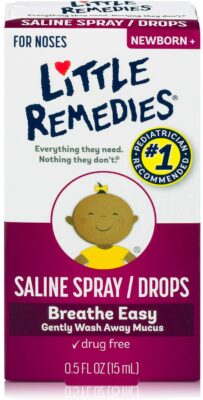 Little Remedies Saline Spray and Drops