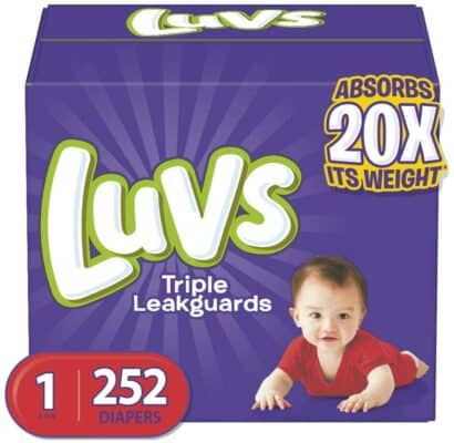 Luvs Ultra Leakguards Disposable Baby Diapers