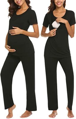 Maxmoda Nursing & Maternity Pajamas Set